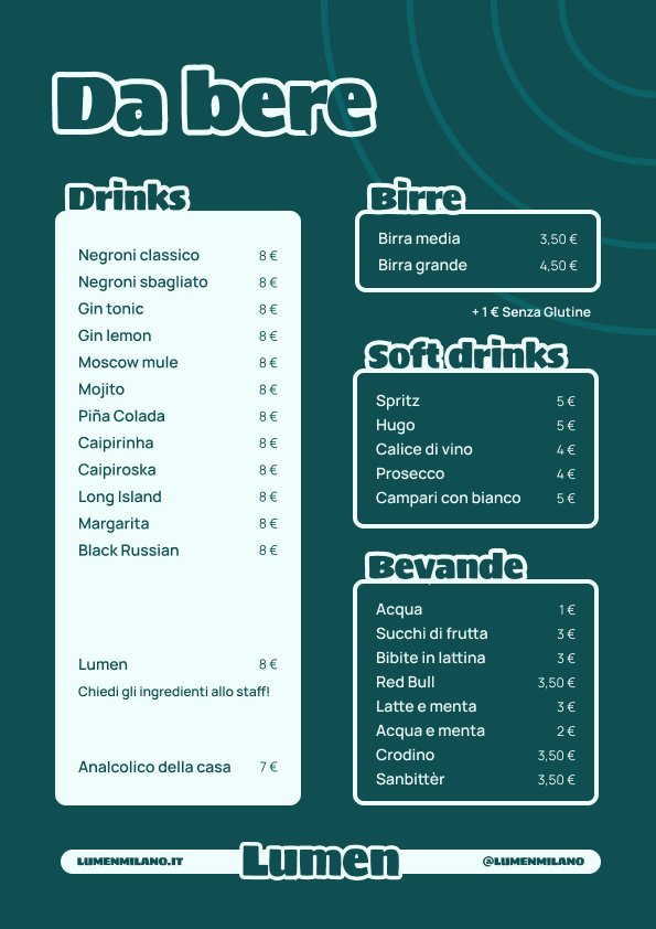 Aperitivo retro